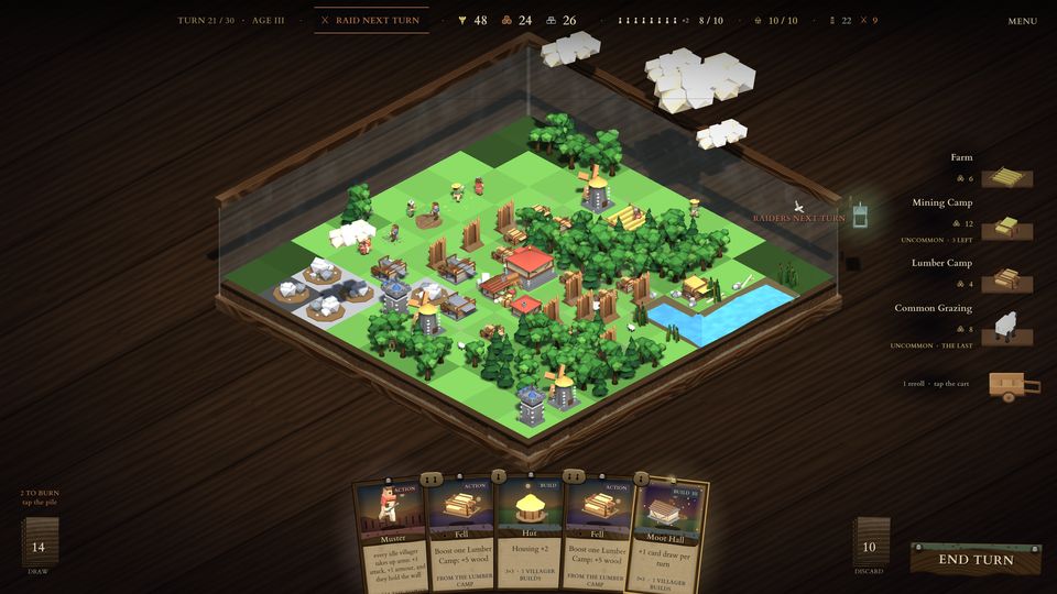 The case, full village